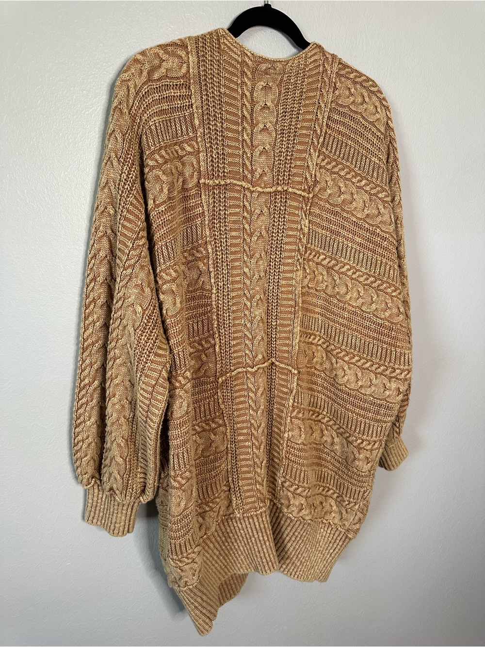 Free People Tide Is High Cardi in Camel - Picture 5 of 7